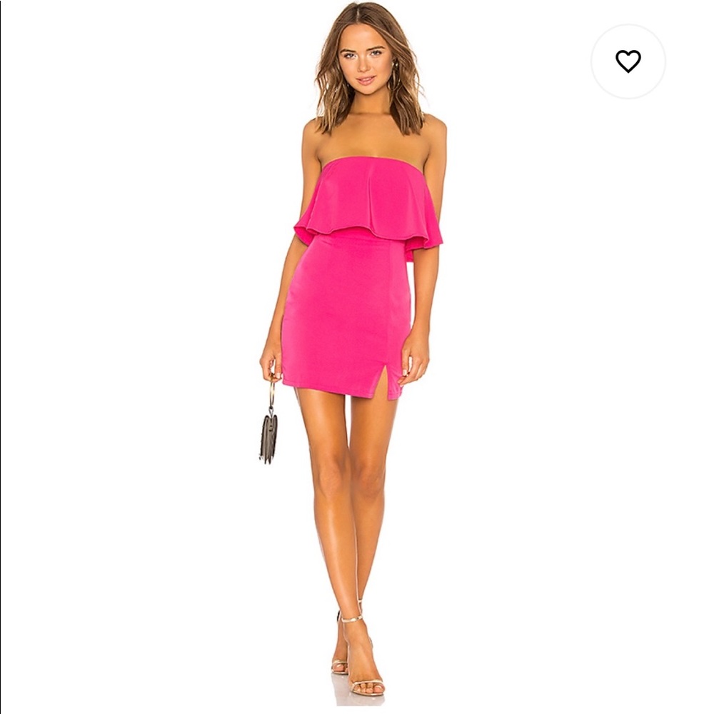 Superdown Catalina Ruffle Tube Dress